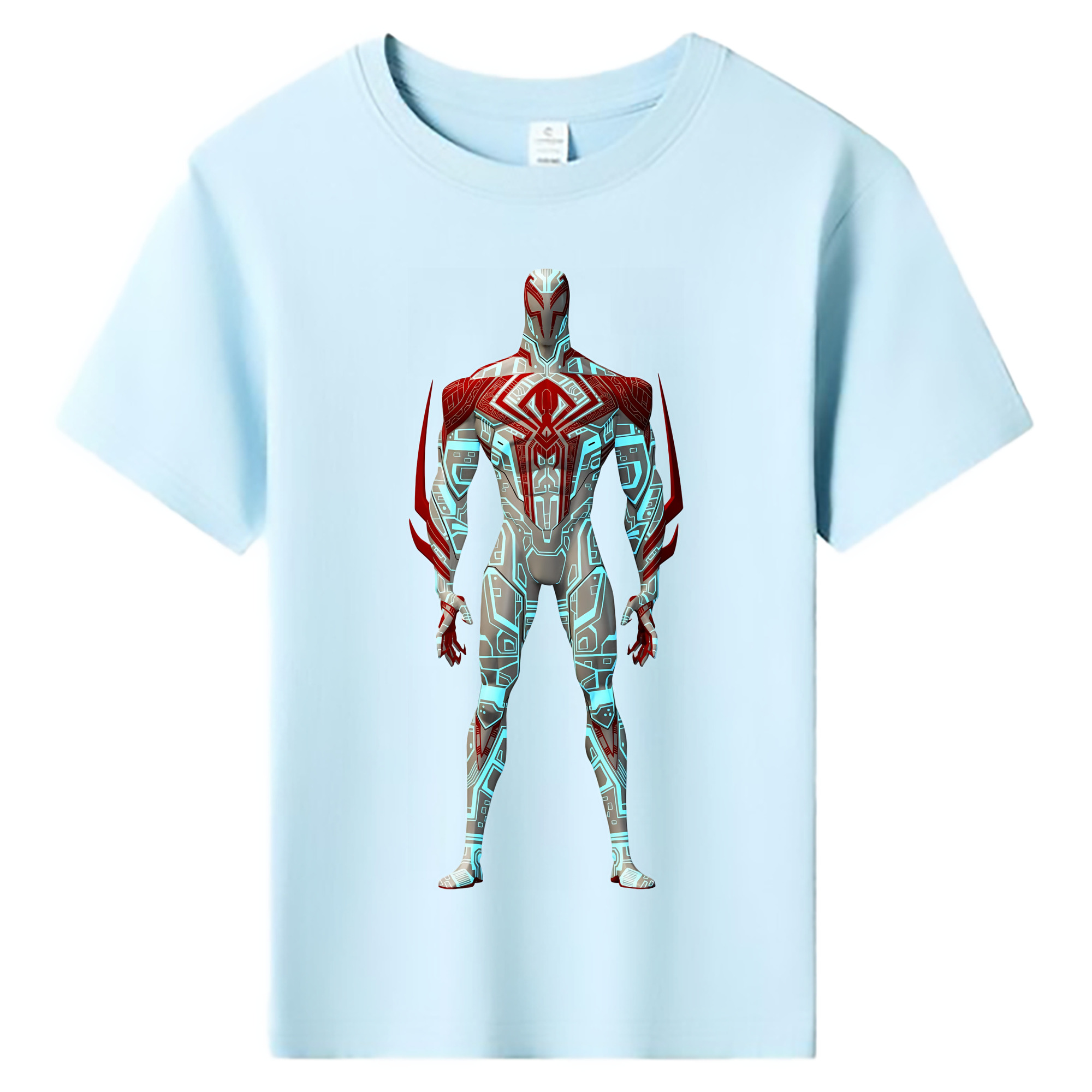 （画像用） Spider Man スパイダーマン 綿100％キッズTシャツ（フロントプリント）